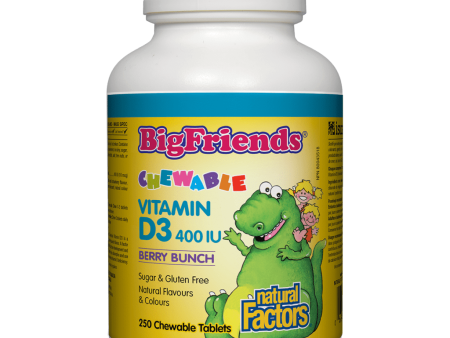 Vitamin D3 400 IU, Berry Bunch Big Friends® Discount