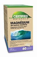 Certified Naturals Marine Source Magnesium Vegetal Capsules Online now