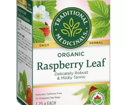 Traditional Medicinals® Organic Raspberry Leaf herbal tea Online now