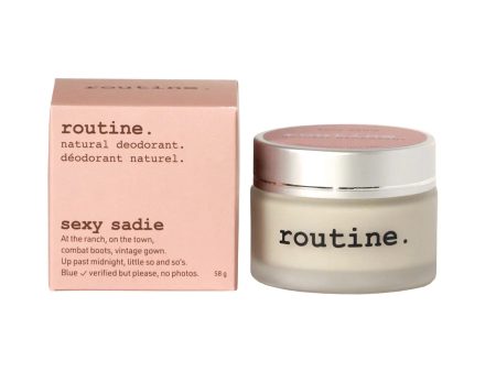 Routine Sexy Sadie vegan natural deodorant cream on Sale