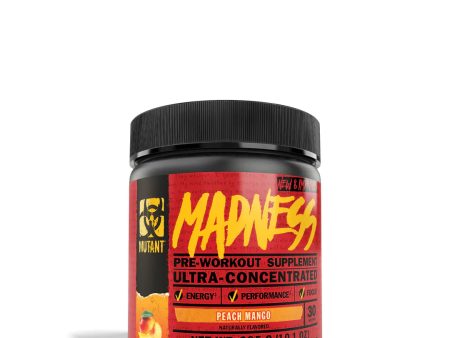 Mutant Madness Pre-Workout Peach & Mango Online Sale