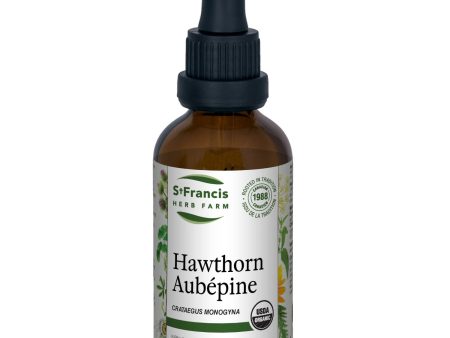 St Francis Herb Farm Hawthorn Tincture Hot on Sale