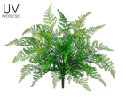 17  UV Protected Leather Fern Bush ( PBF413-GR ) Online now