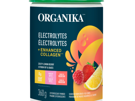 Organika® Electrolytes + Enhanced Collagen - Zesty Lemon Berry Online