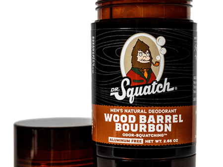 Dr. Squatch Deodorant Wood Barrel Bourbon™ Online Sale