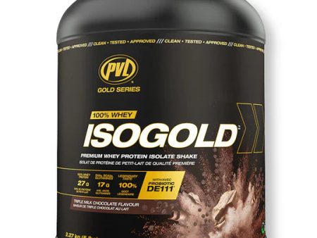 PVL Gold ISOGOLD Protein Triple Chocolate Hot on Sale