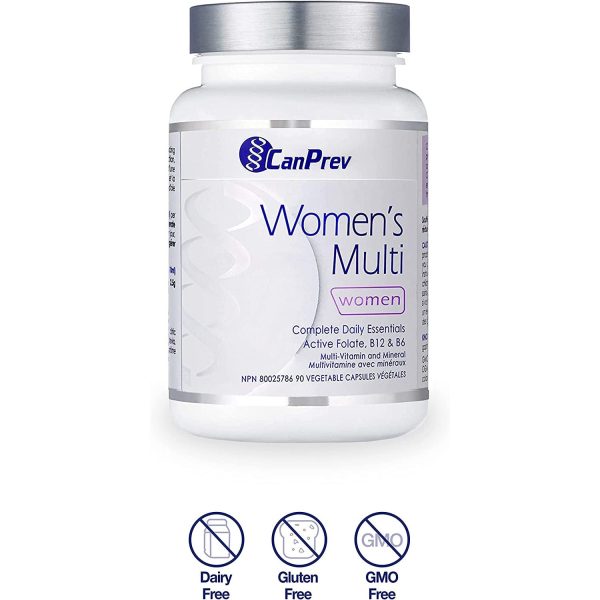 Canprev Women s Multi, Complete Daily Essentials Vegetarian Capsules Online