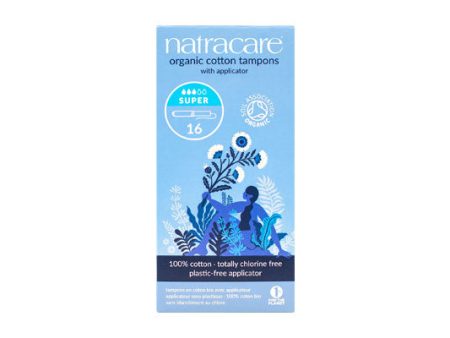 Natracare® Super Organic Cotton Tampons with Applicator Supply