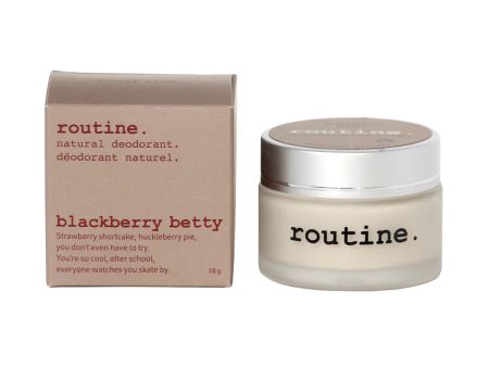 Routine Blackberry Betty, natural deodorant cream For Discount