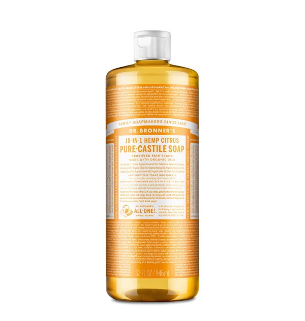 Dr. Bronner s Pure Castile Citrus Liquid Soap Online Sale