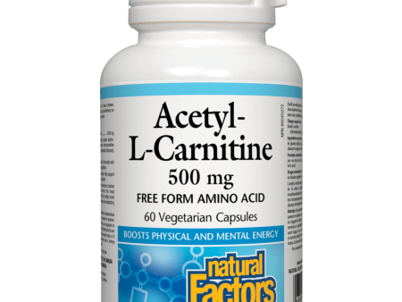 Acetyl-L-Carnitine  500 mg Vegetarian Capsules Online Hot Sale