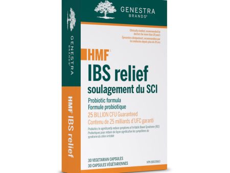 Genestra HMF IBS Relief Probiotic Formula, vegetarian capsules Supply