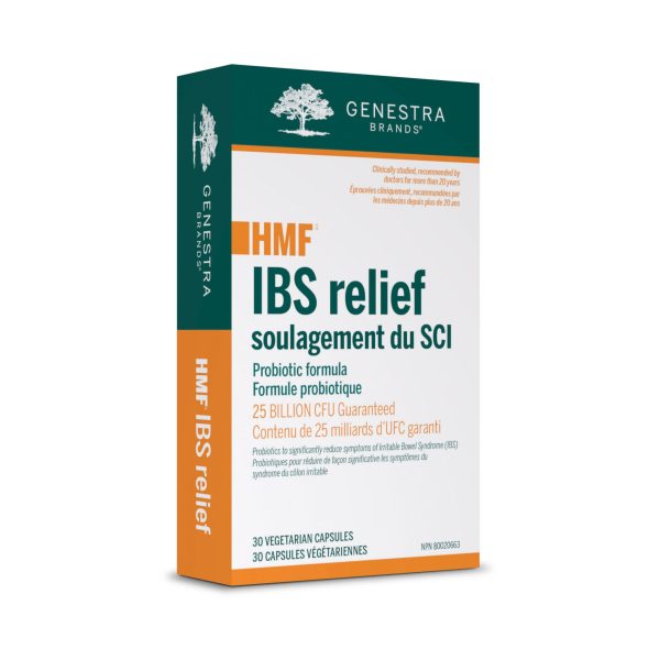 Genestra HMF IBS Relief Probiotic Formula, vegetarian capsules Supply