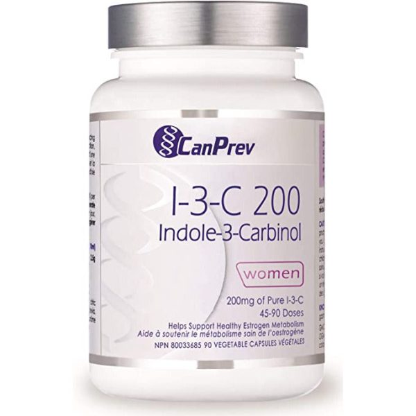 Canprev I-3-C 200 - Indole-3-Carbinol Vegetarian Capsules Hot on Sale