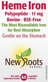 New Roots Gentle Bovine Heme Iron Online now