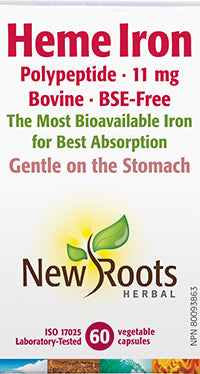 New Roots Gentle Bovine Heme Iron Online now