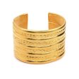 Jackie Onassis Gold Cuff on Sale