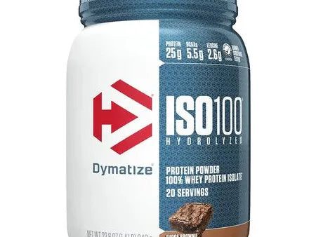 Dymatize ISO100 Hydrolyzed Whey Protein Powder Gourmet Vanilla on Sale