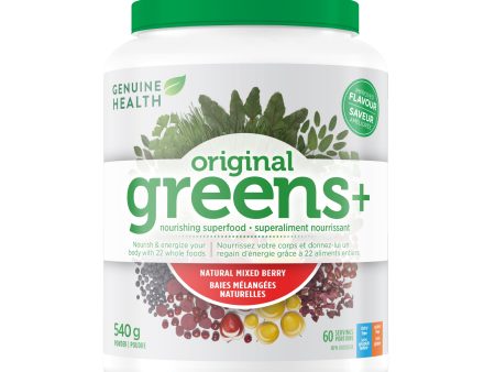 Genuine Health Greens+ Mixed berry Online Sale