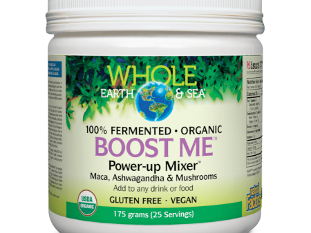 Boost Me™ Power-up Mixer™ Maca, Ashwagandha & Mushrooms, Whole Earth & Sea Powder Online Sale