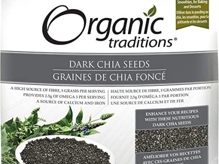 Organic Dark Chia Seeds For Sale