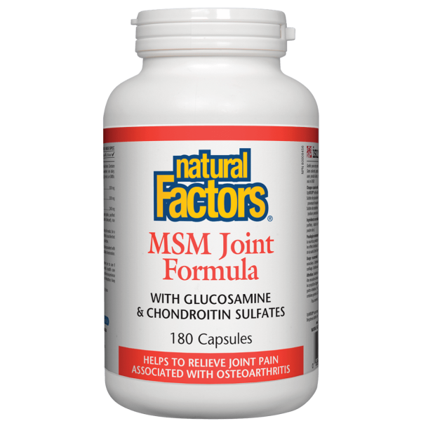 MSM Joint Formula With Glucosamine & Chondroitin Sulfates Capsules For Discount