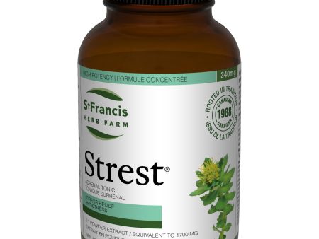 St Francis Herb Farm Strest Adrenal Tonic Vegicaps Online now