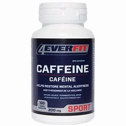 4EVERFIT Cafféine, 200 mg - 100 comp. For Sale