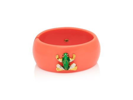 Frog Motif Cuff Bracelet Sale