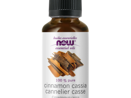 NOW® Cinnamon Cassia Essential Oil Online Hot Sale