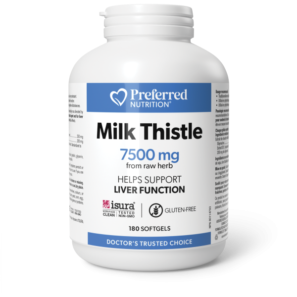 Preferred Nutrition Milk Thistle 7500 mg on Sale