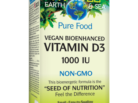 Vegan Bioenhanced Vitamin D3 1000 IU, Whole Earth & Sea® Vegetarian Capsules Discount