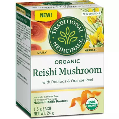 Traditional Medicinals® Organic Reishi mushroom herbal tea For Cheap