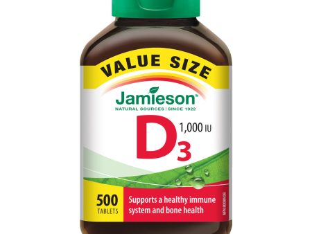 Jamieson Vitamin D 1,000 IU - Value Pack Online Hot Sale