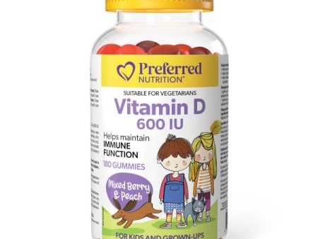 Preferred Nutrition Vitamin D 600 IU Gummy Online