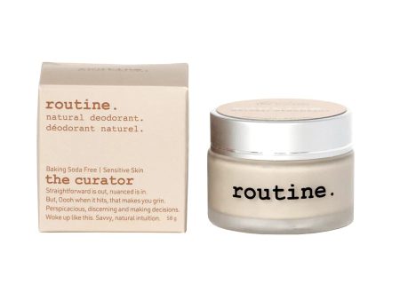 Routine The Curator natural deodorant without baking soda For Sale