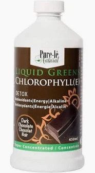 LIQUIDATION Pure-lē Liquid Green Chlorophyll Dark Chocolate Flavour - FINAL SALE NO RETURNS*** Hot on Sale