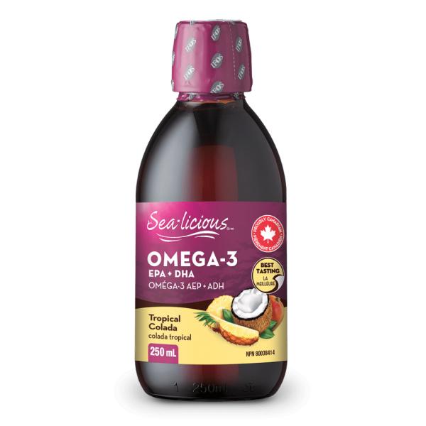 Omega-3 EPA + DHA, Tropical Colada, Sea-licious Liquid Online