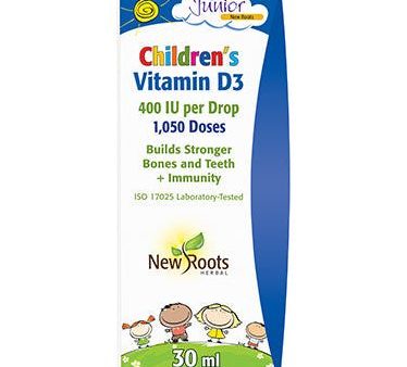 New Roots Children’s Vitamin D3 on Sale