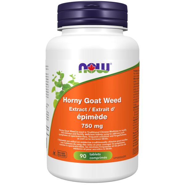 NOW® Supplements Horny Goat Weed 750mg Discount