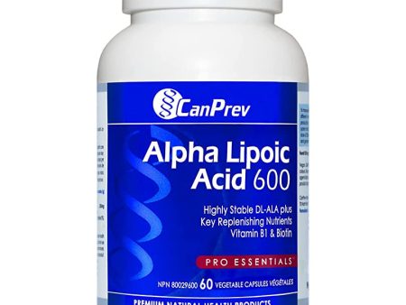 Canprev Alpha Lipoïc Acid 600 Vegetarian Capsules Online