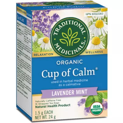 Traditional Medicinals® Cup of calm® Organic herbal Tea Fashion