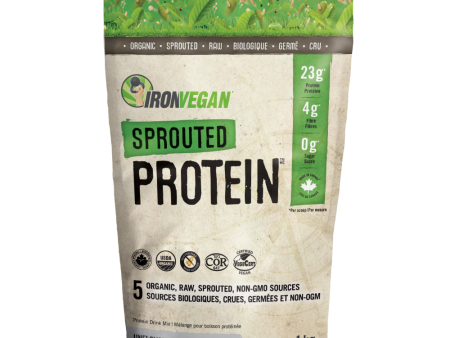 Iron Vegan Sprouted Protein Powder, Unflavoured Fashion