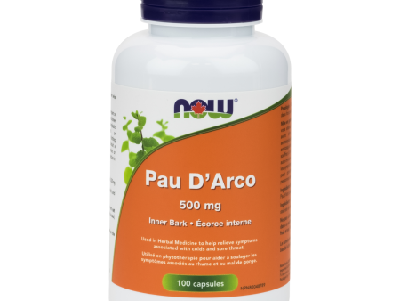 NOW® Supplements Pau D Arco 500mg Online now