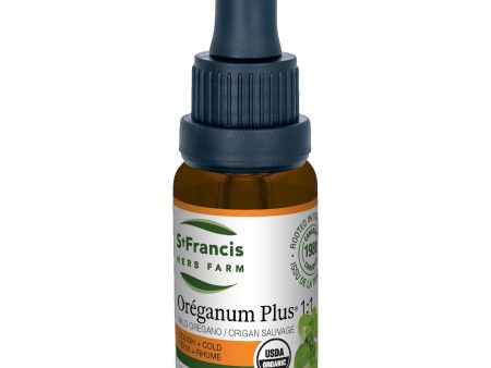 St Francis Herb Farm Oréganum Plus 1:1 Wild Oregano Essential Oil Hot on Sale