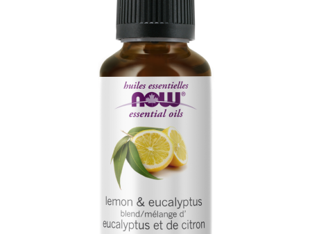 NOW® Lemon and Eucalyptus Essential Oil Blend Fashion