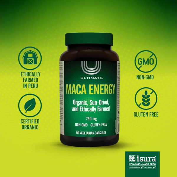 Ultimate Maca Energy 750mg Vegetarian Capsules Online now