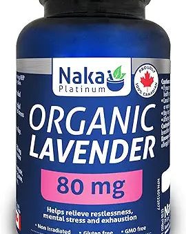 Naka Platinum Organic Lavender 80 mg softgels Online