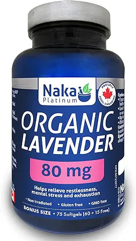 Naka Platinum Organic Lavender 80 mg softgels Online