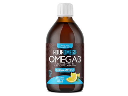 AquaOmega  5X Omega3, High EPA  4382mg, Lemon Cheap